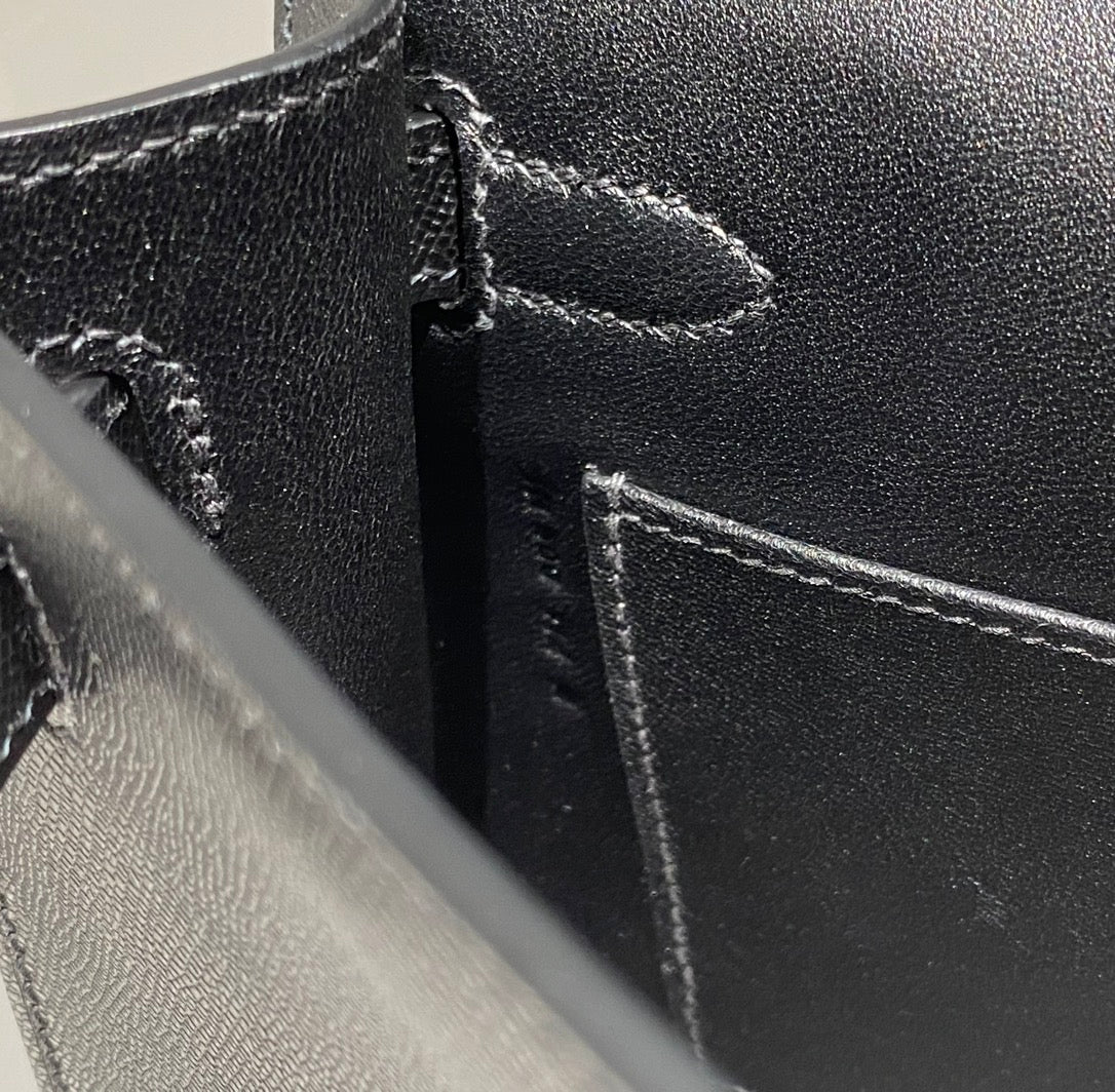 HM Kelly Elan 27cm Black Leather Shw