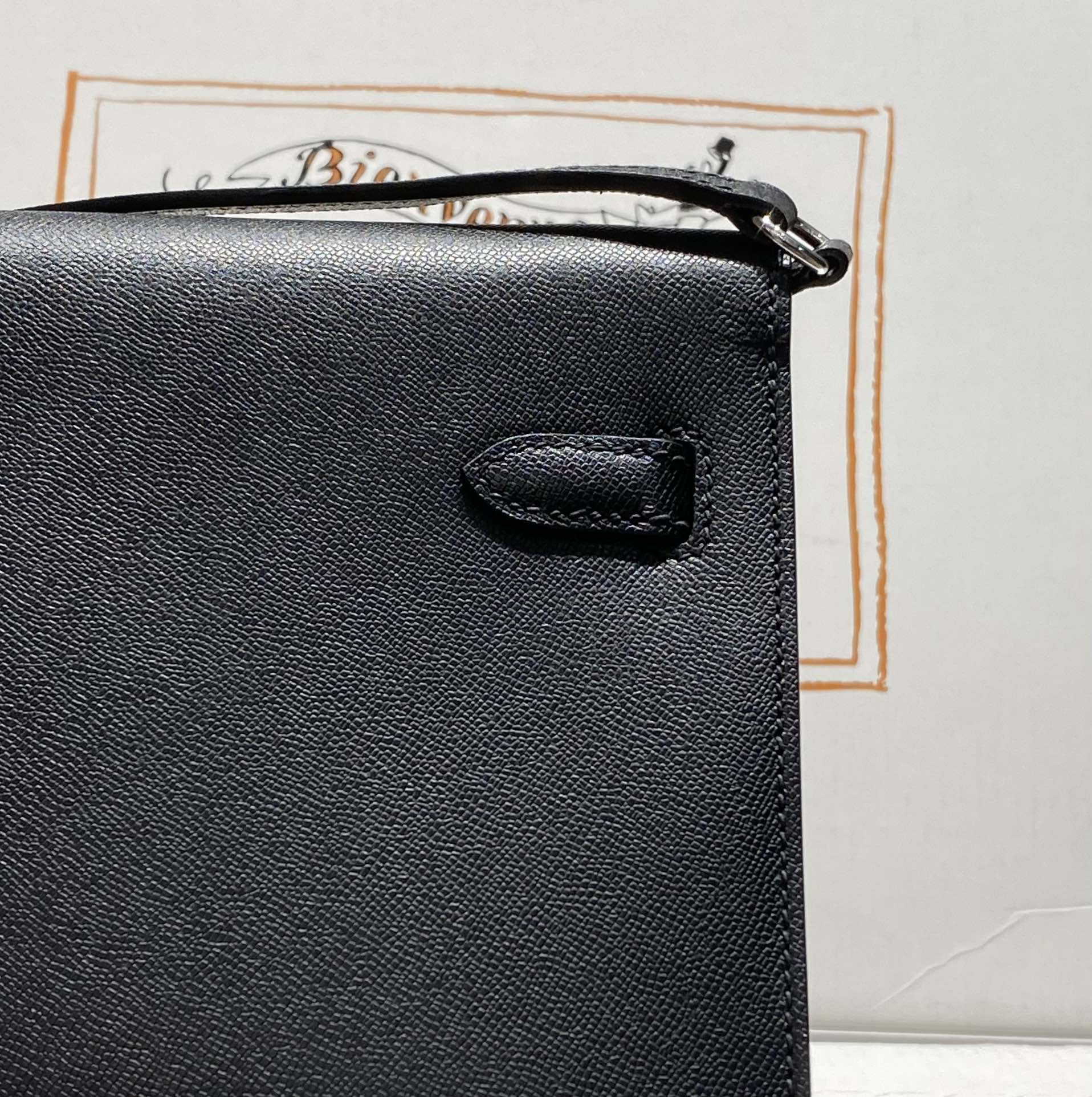 HM Kelly Elan 27cm Black Leather Shw