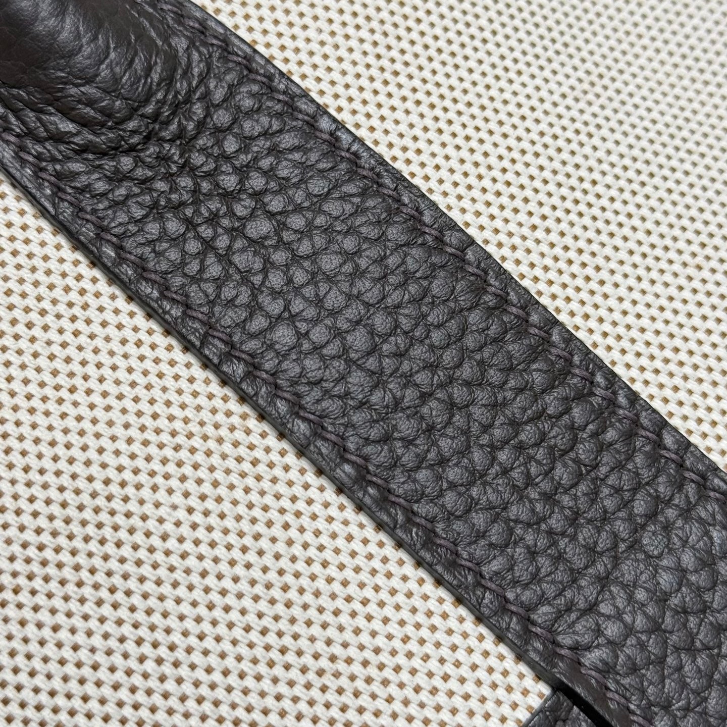 HM Neo Garden 23 bag Black Canvas and Negonda Calfskin 243328