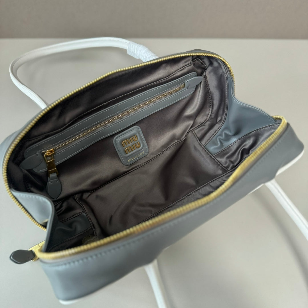 MiuMiu bowling ball bag calfskin