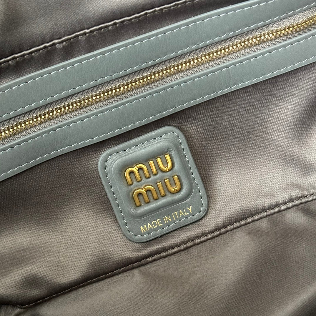 MiuMiu bowling ball bag calfskin