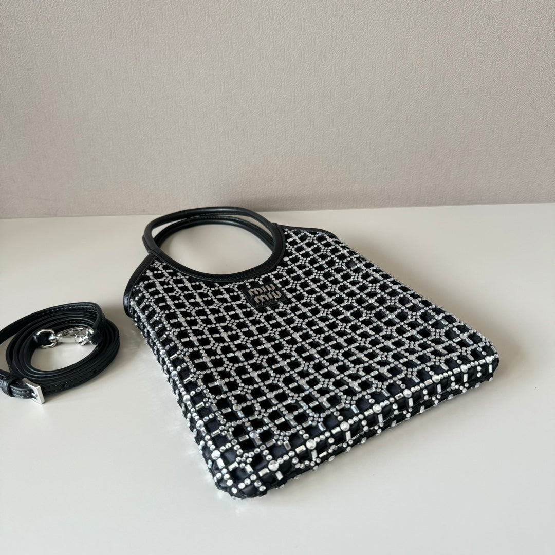 MiuMiu small diamond bag leather