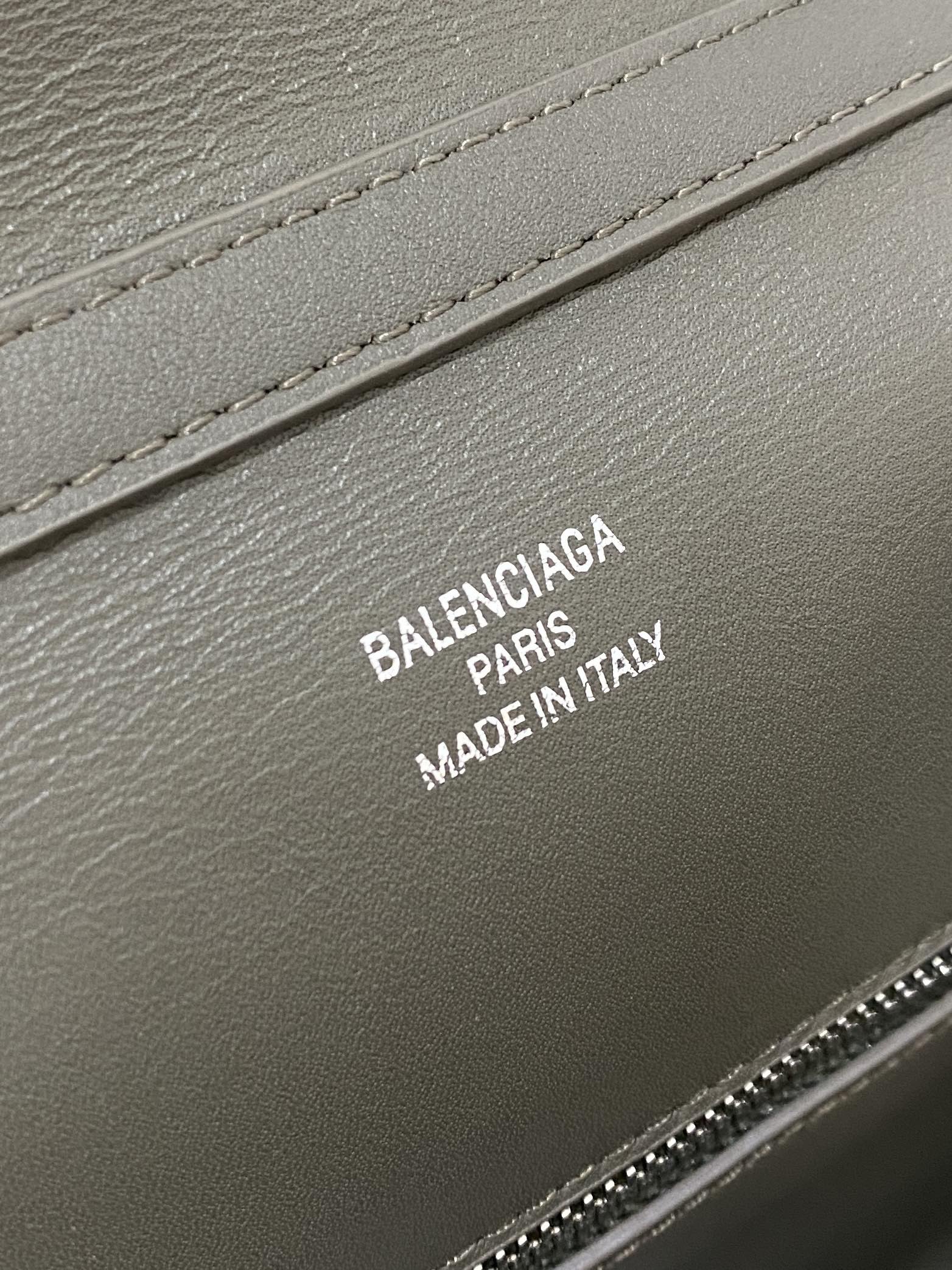 RODEO LARGE BAG 40 IN KHAKI GREEN SMOOTH CALFSKIN SILVER HARDWARE