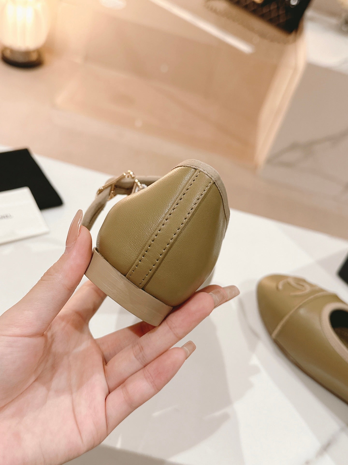 mary janes olive calfskin