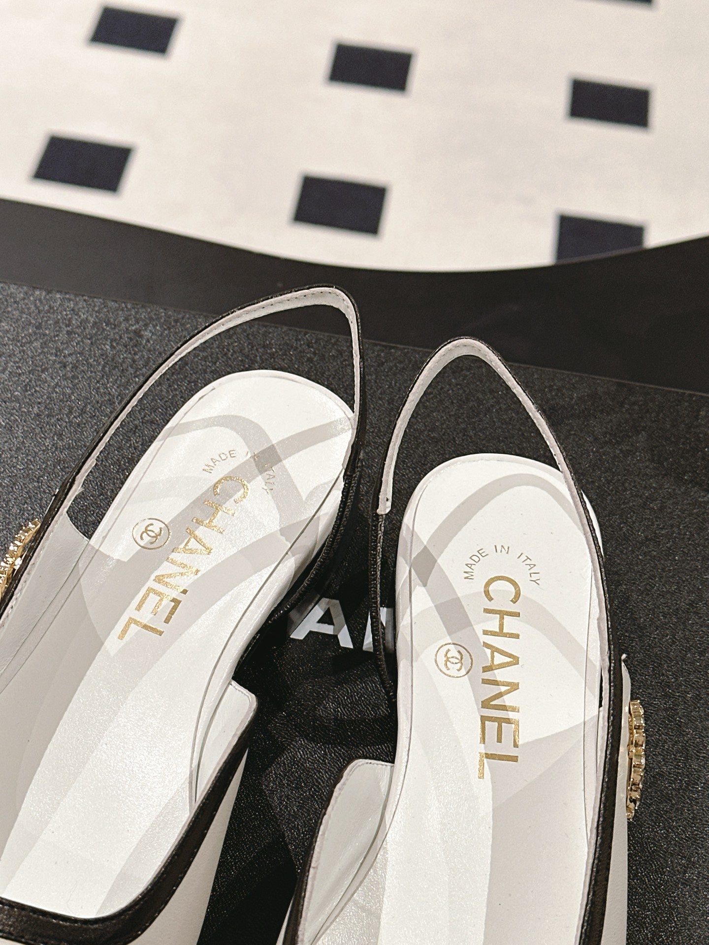 CC Slingback White Leather 237498