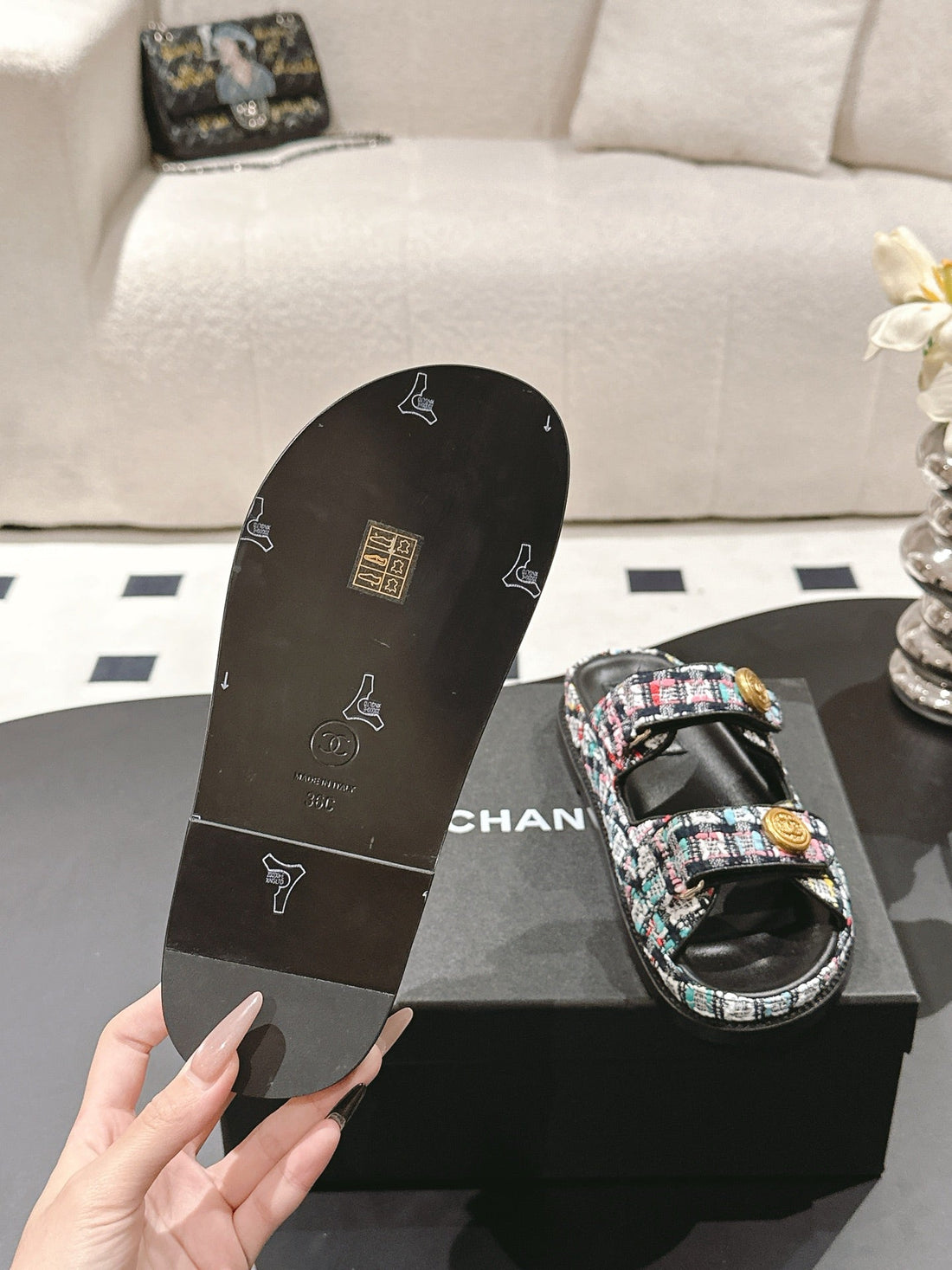 CC 25 Dad Sandal Mule Multicolor Fabric 237575