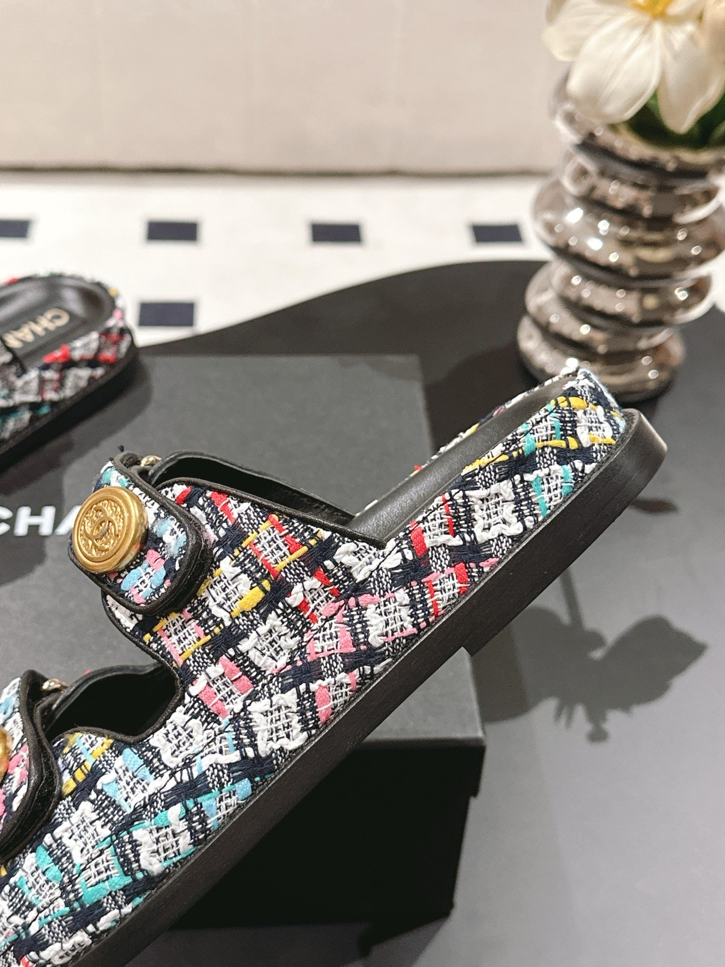 CC 25 Dad Sandal Mule Multicolor Fabric 237575