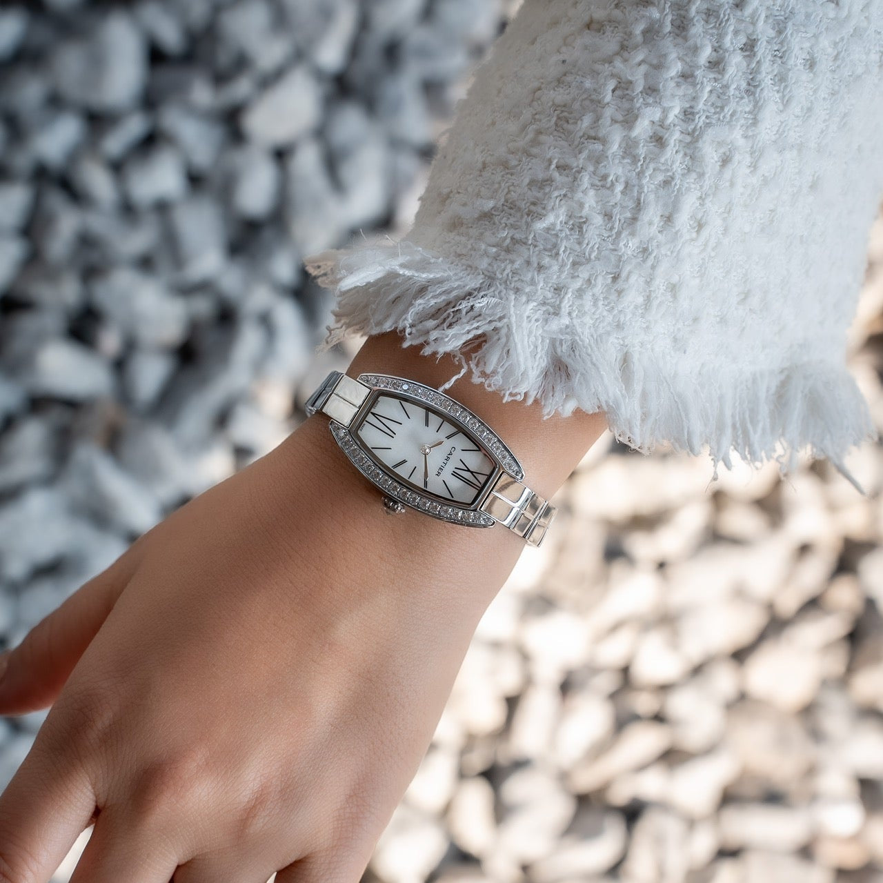 Cartier Tonneau 23mm Diamond Quartz