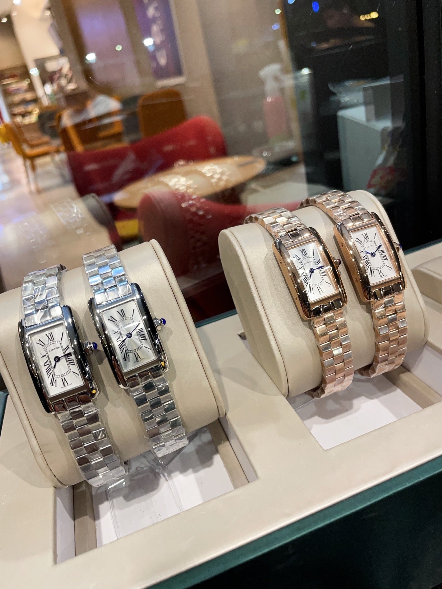 Cartier Tank American 19mm Stainless Steel