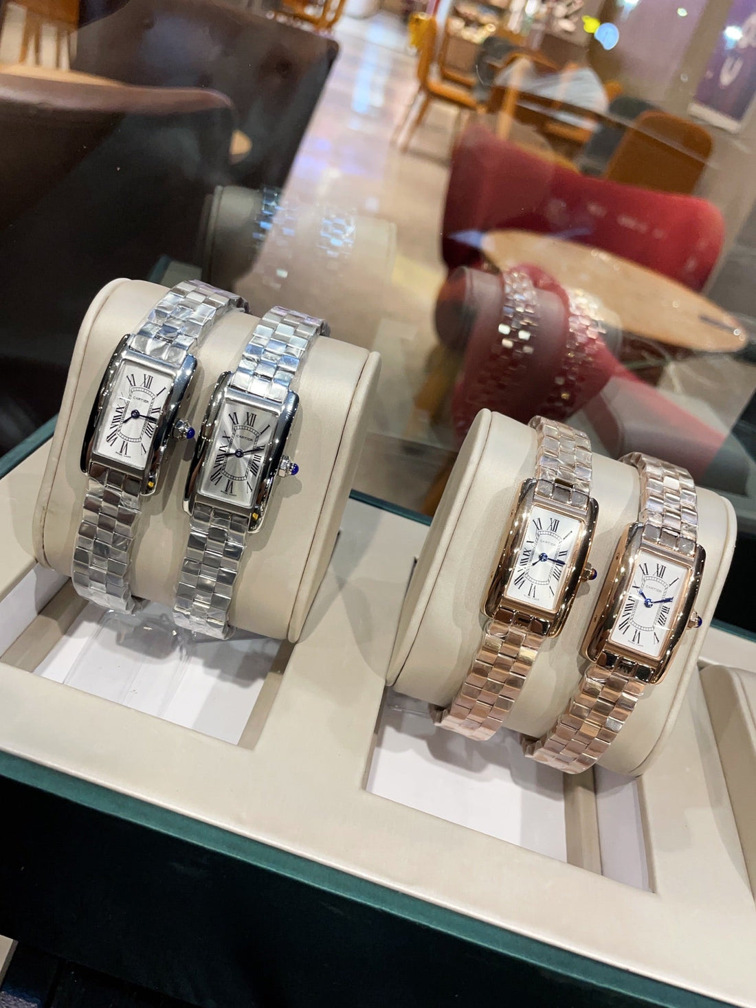 Cartier Tank American 19mm Stainless Steel