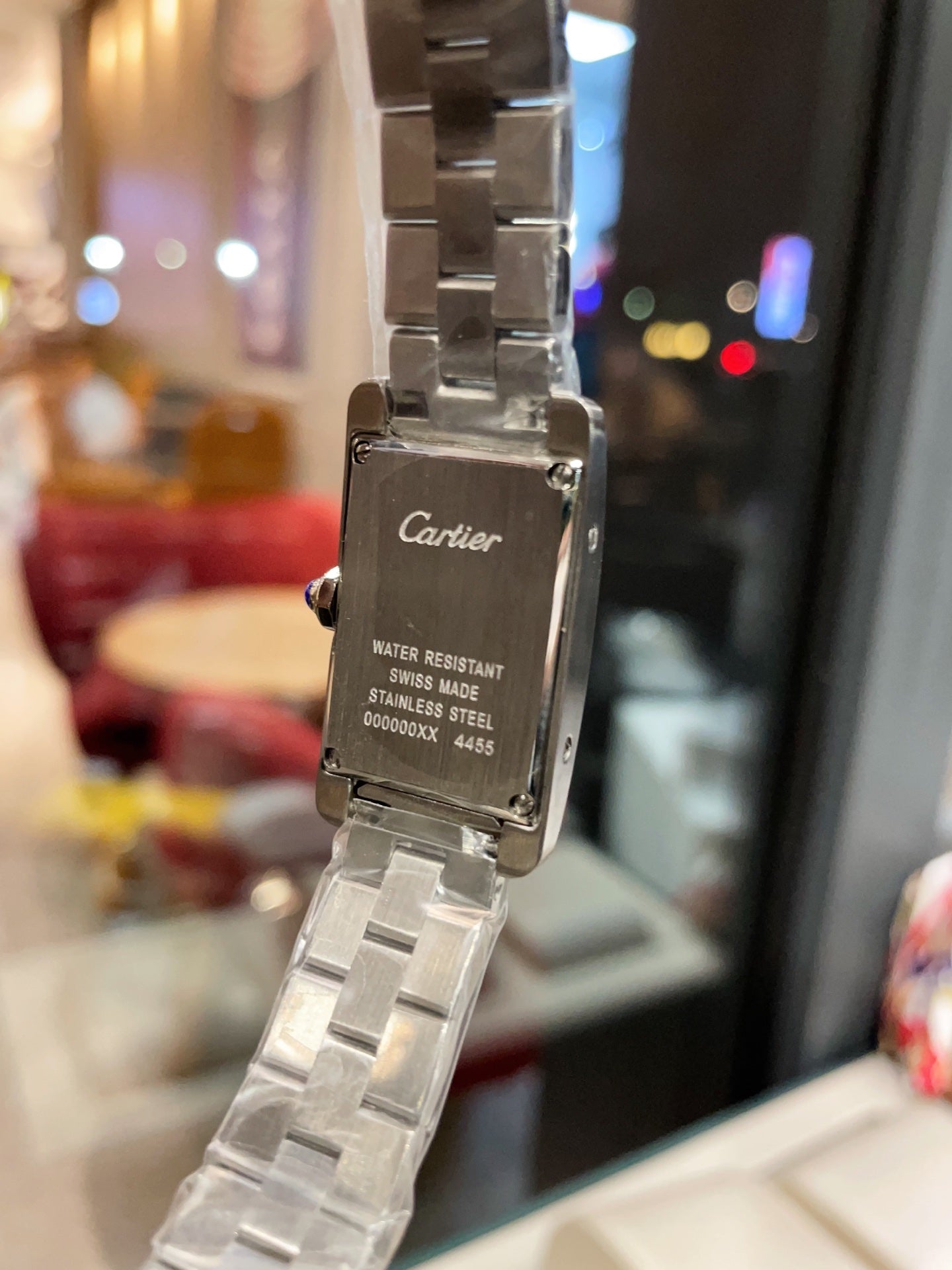 Cartier Tank American 19mm Stainless Steel