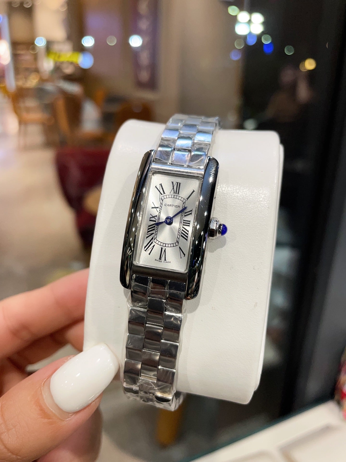 Cartier Tank American 19mm Stainless Steel