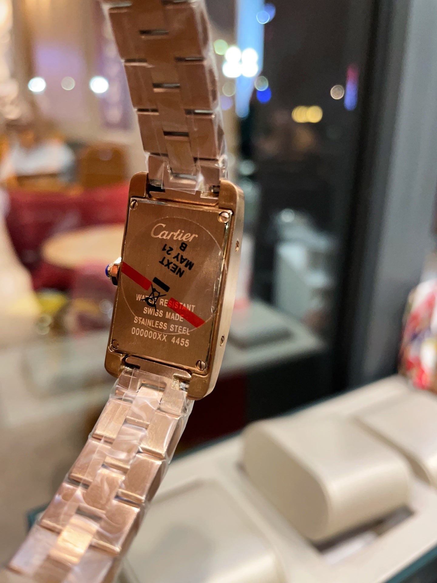 Cartier Tank American 19mm Stainless Steel