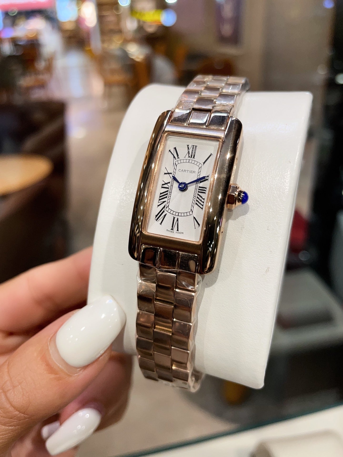 Cartier Tank American 19mm Stainless Steel