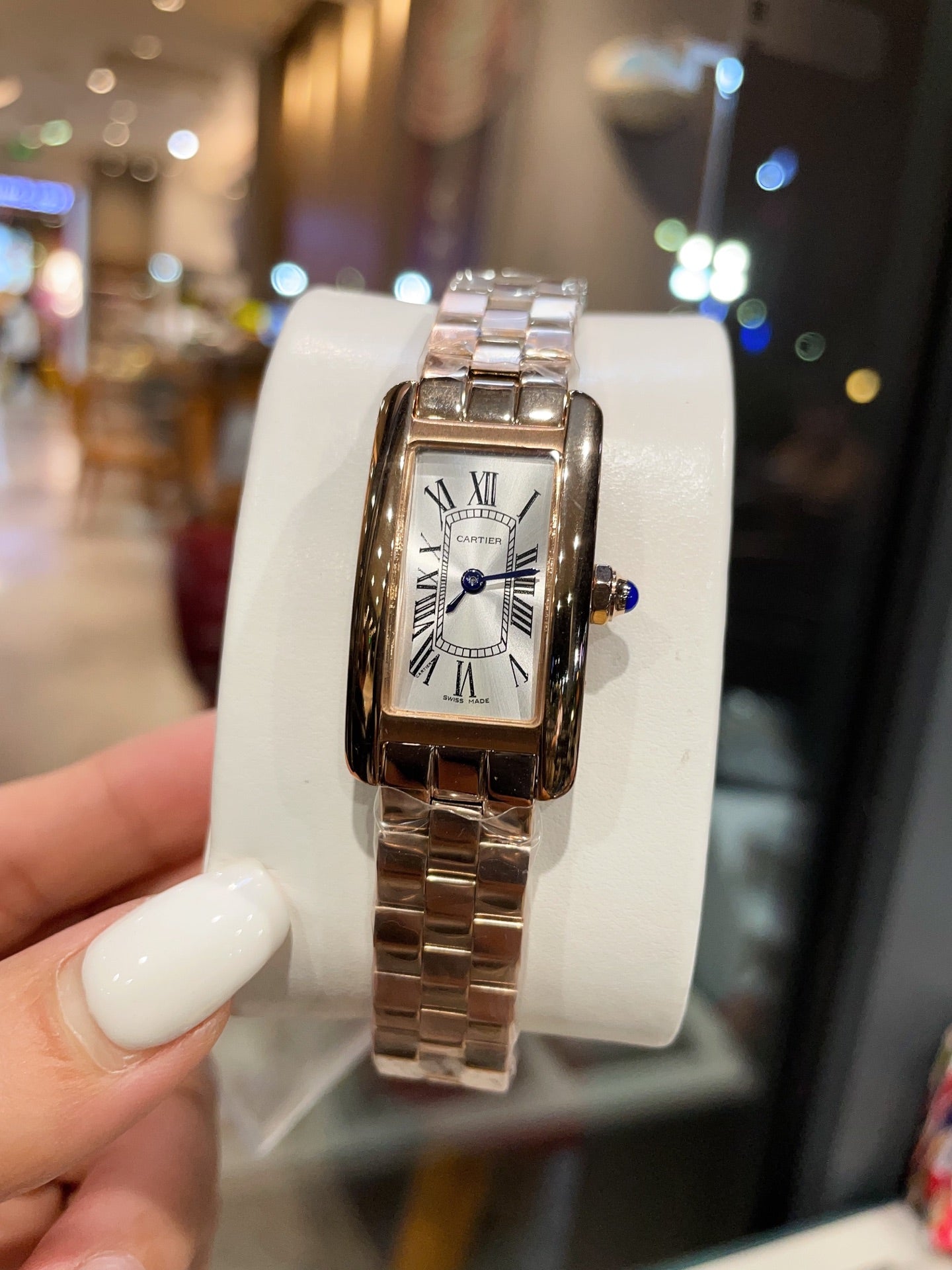 Cartier Tank American 19mm Stainless Steel