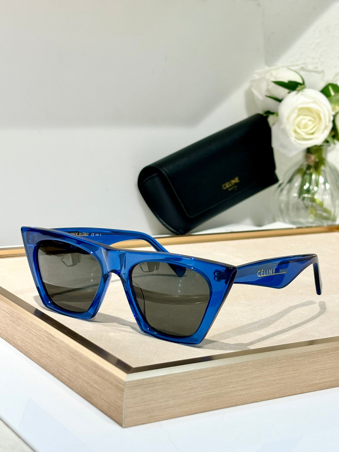TRIOMPHE SQUARE SUNGLASS 41468/S IN ACETATE