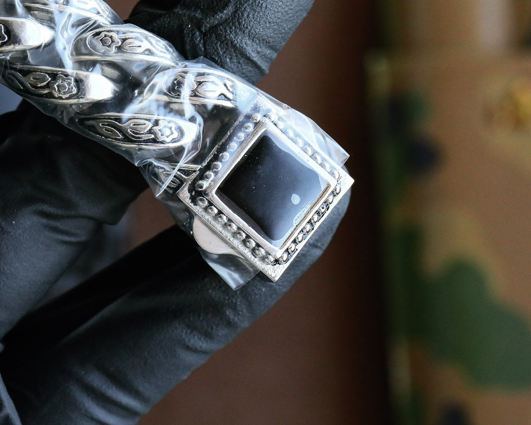 Rolex Oyster Perpetual 41mm Silver Red Dial