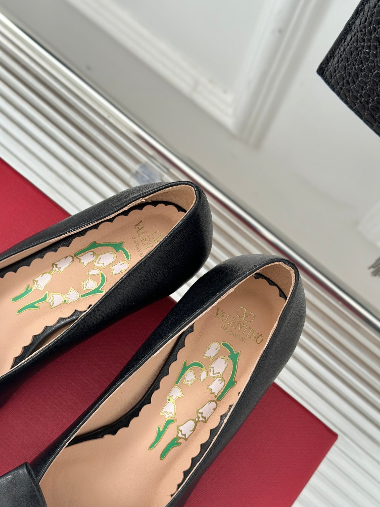 Bowow Pumps In Kidskin 40mm Black Lambskin  989188