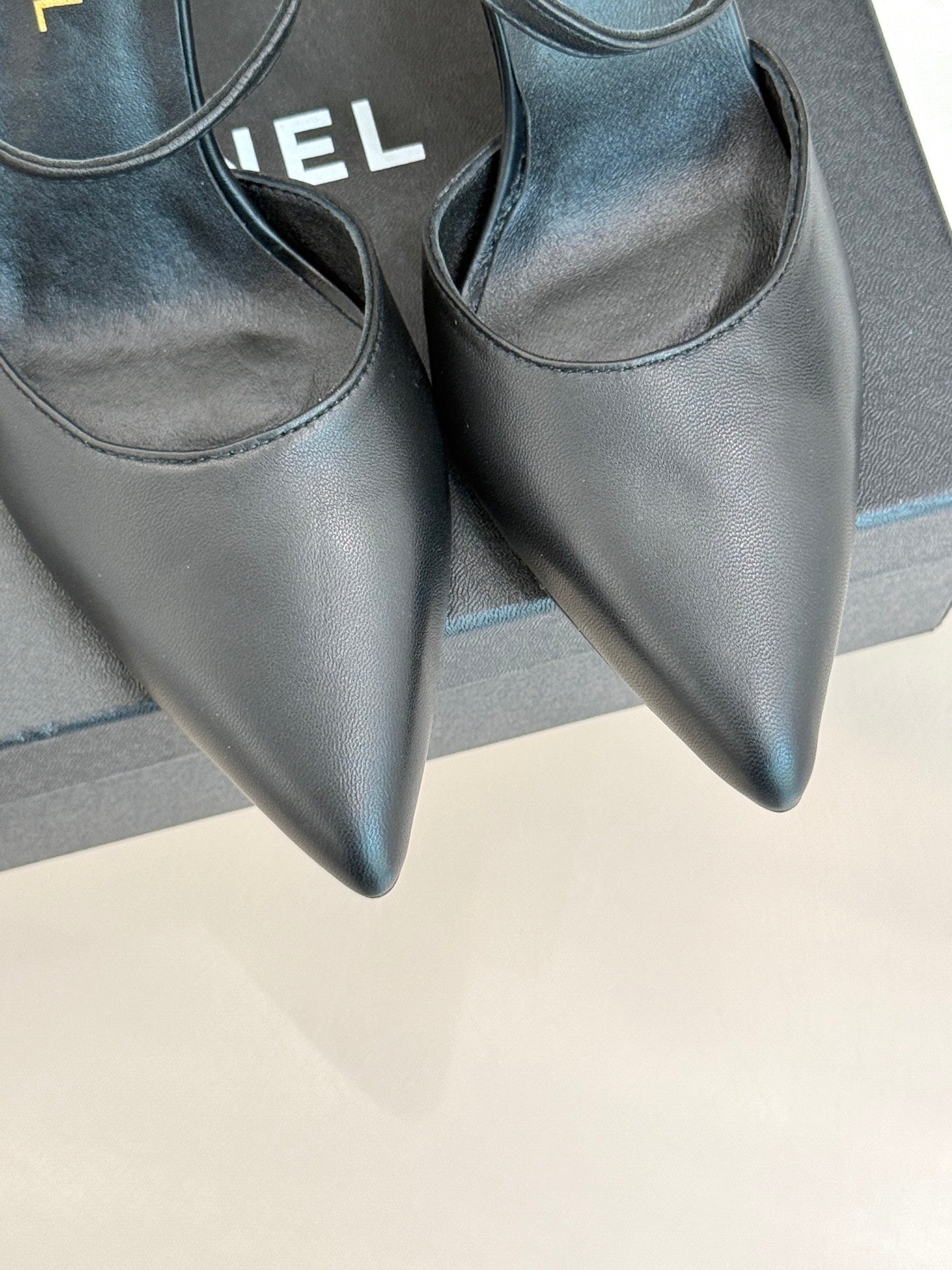 CC 25 Slingback Black Lambskin 308653