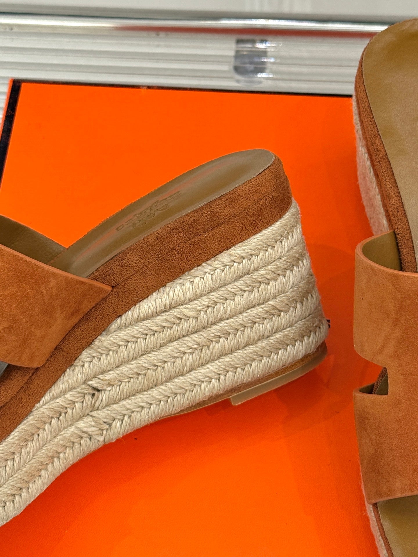 HM Platform Brown Lambskin 316415