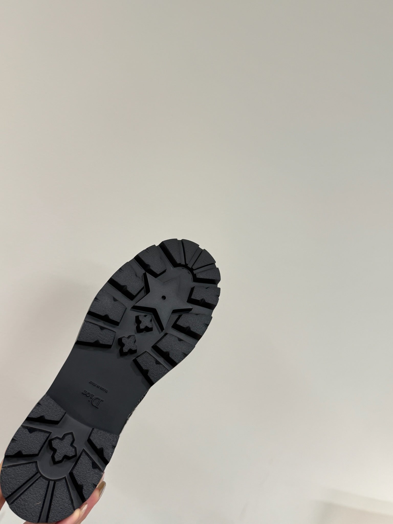 CD D-Unit Ankle Boot In Black Tweed And Cowhide 109609