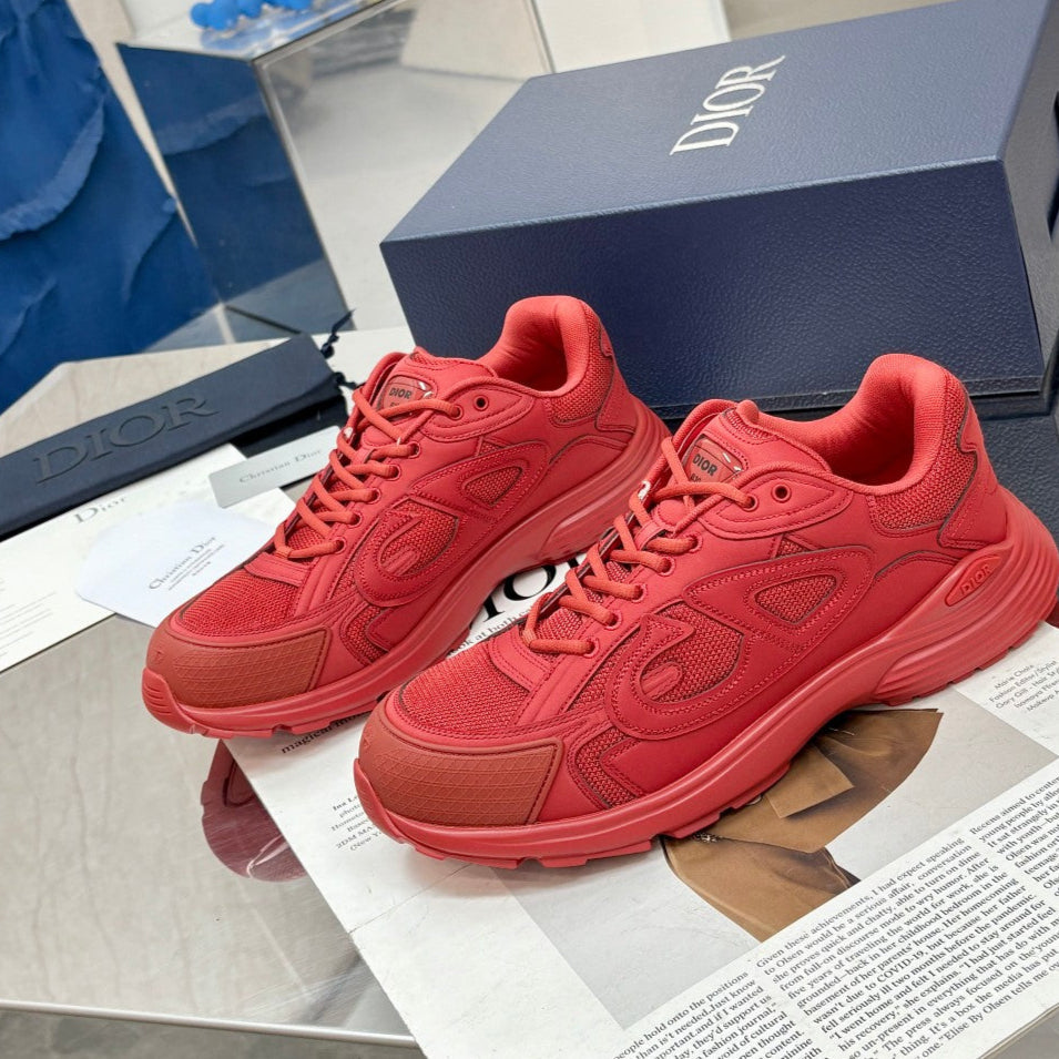 CD x Stone Island B30 Sneaker Red Mesh 646459