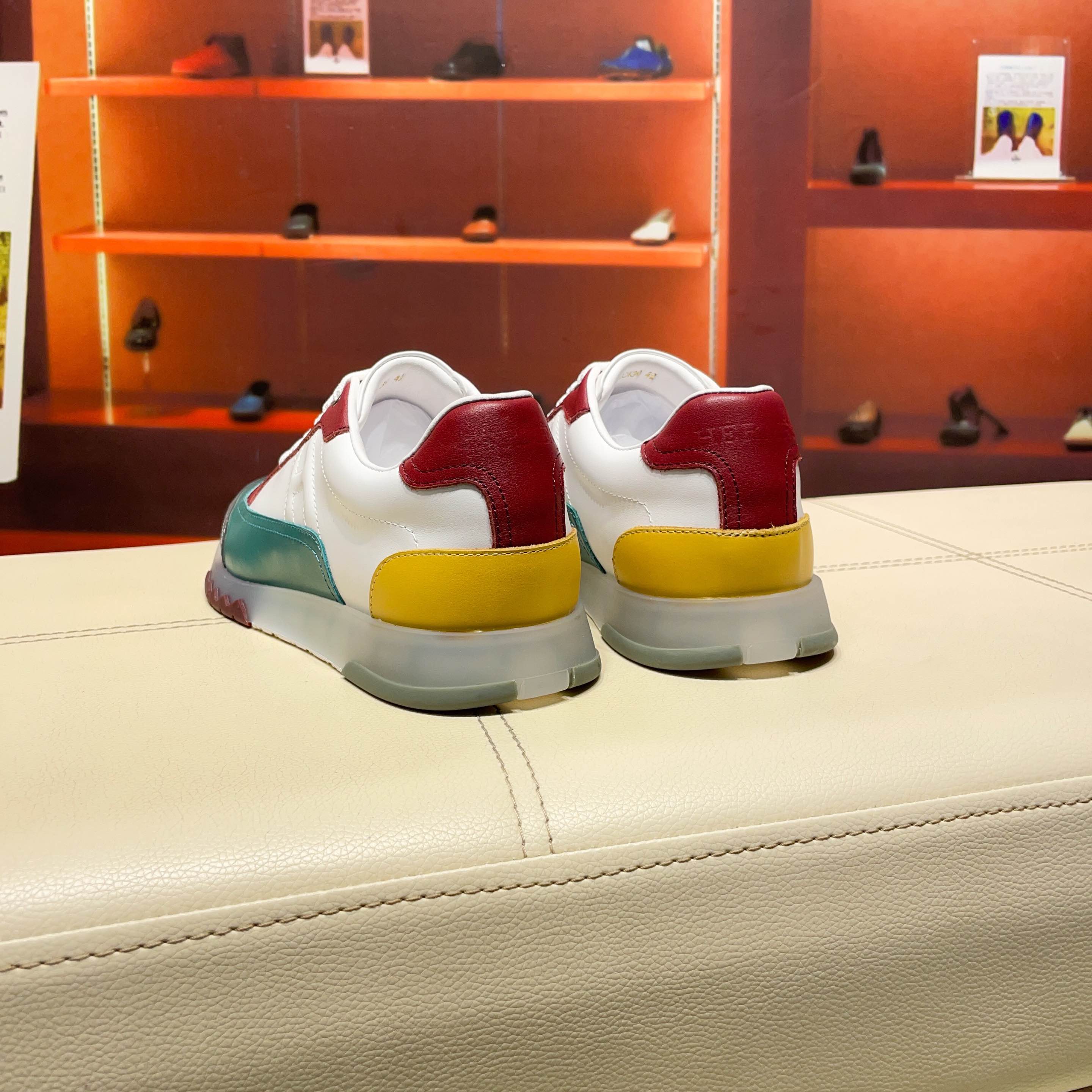 HM Men's 25 Trail Sneaker Multicolor Cowhide 663843