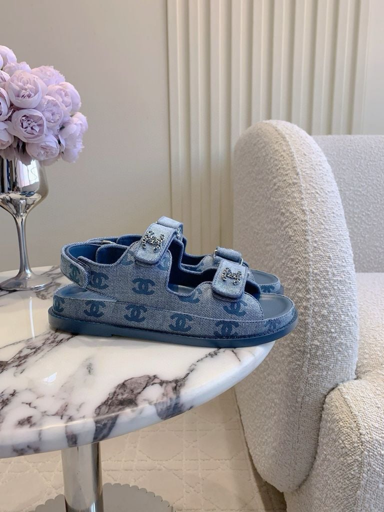 CC 25 Dad Sandal Dark Blue Denim