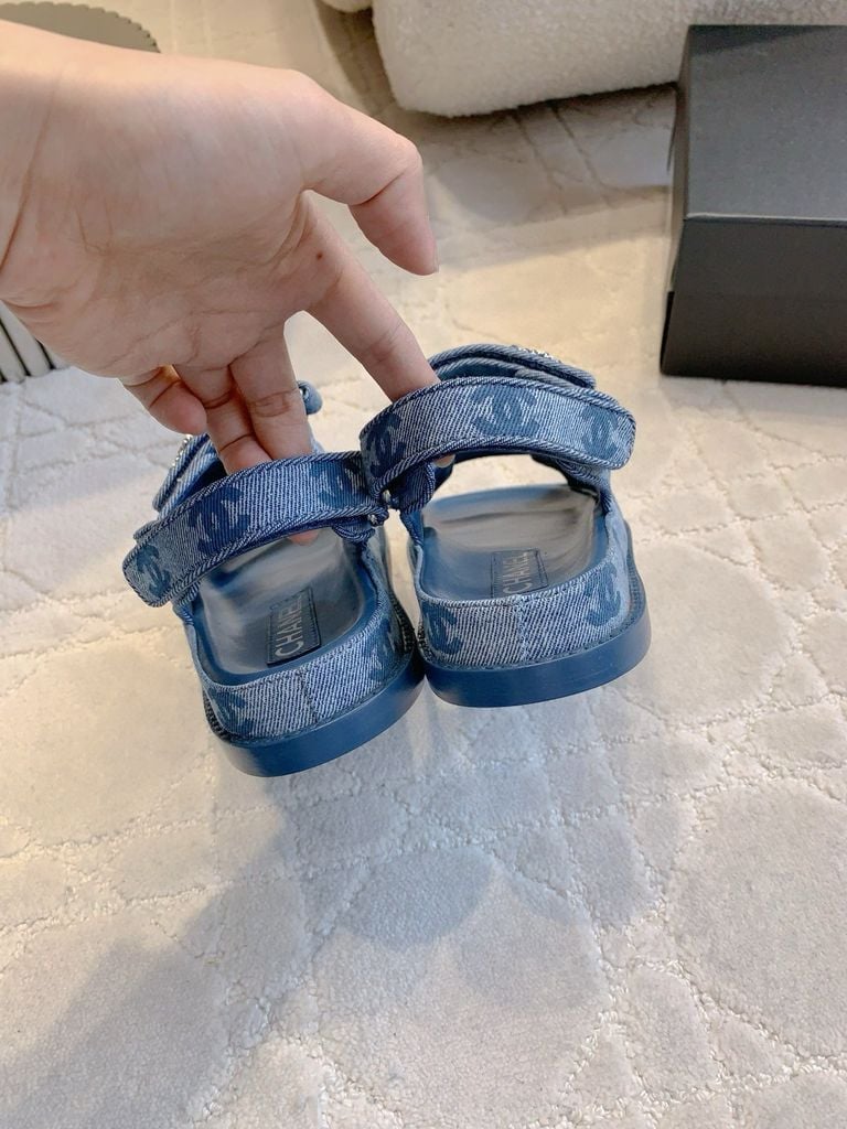 CC 25 Dad Sandal Dark Blue Denim