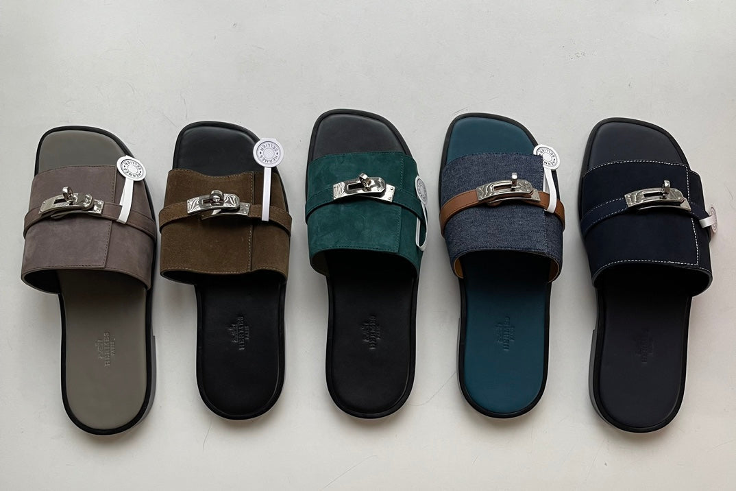 HM Men's Gabriel Slide Suede 538583