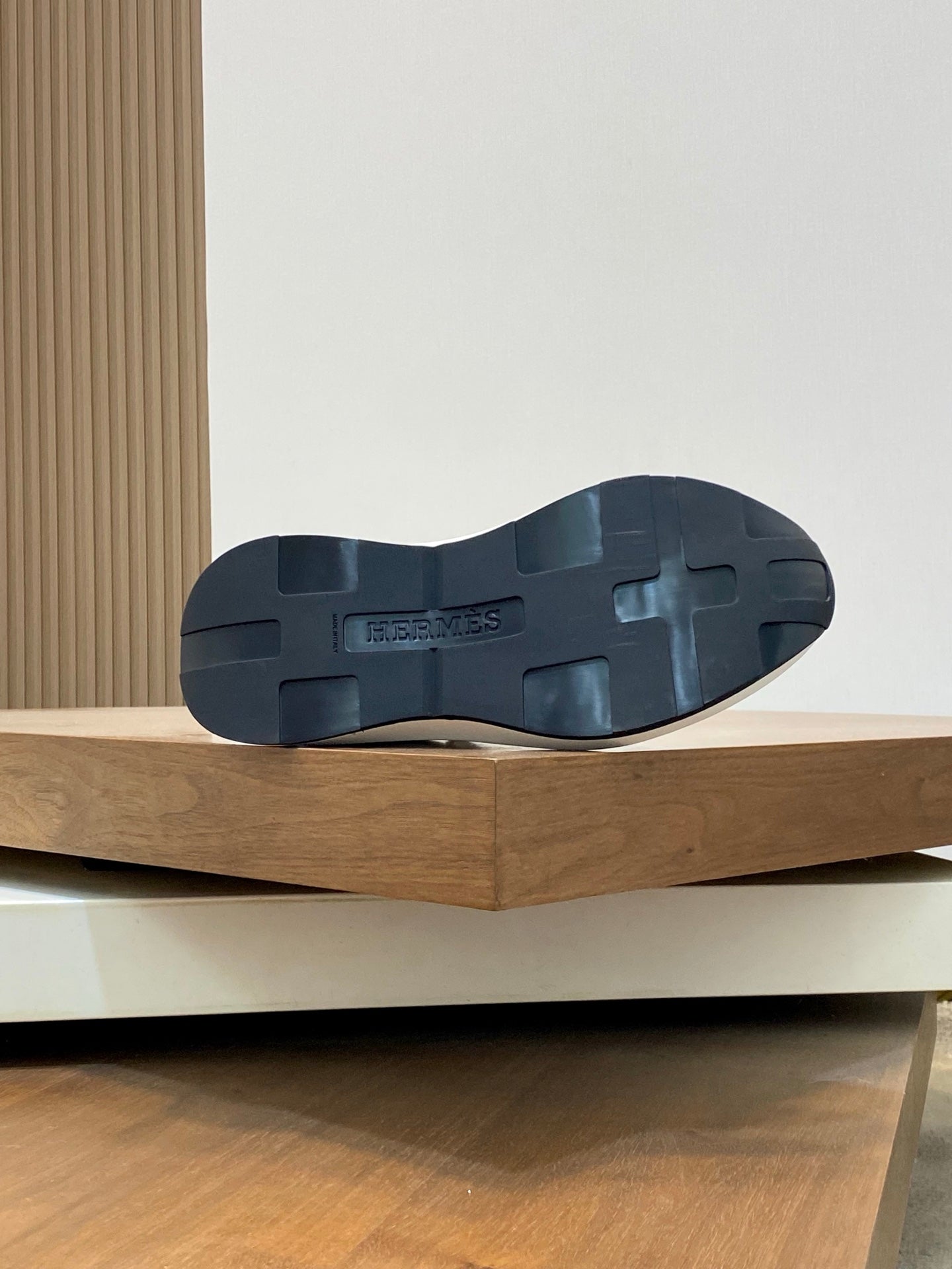 HM Men's Katana Sneaker White Calfskin 620161