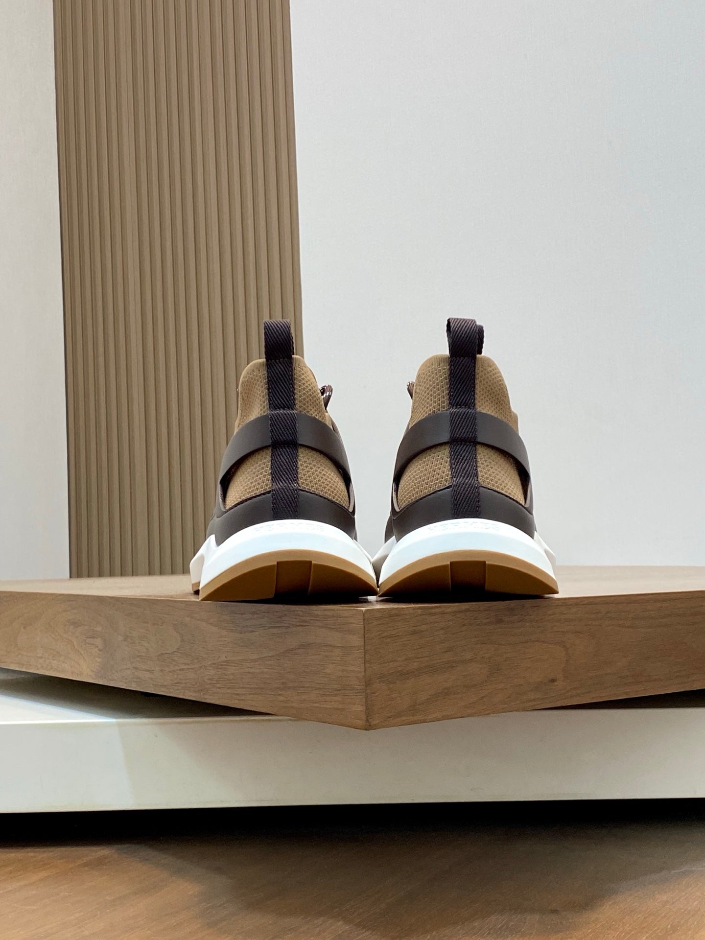 HM Men's Katana Sneaker Brown Calfskin 620162