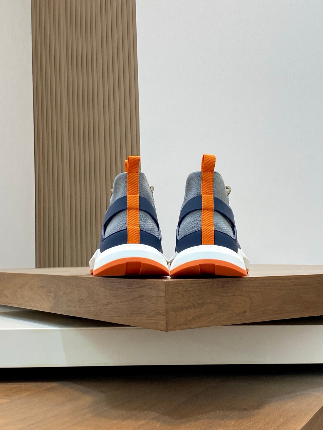 HM Men's Katana Sneaker Blue Calfskin 620164