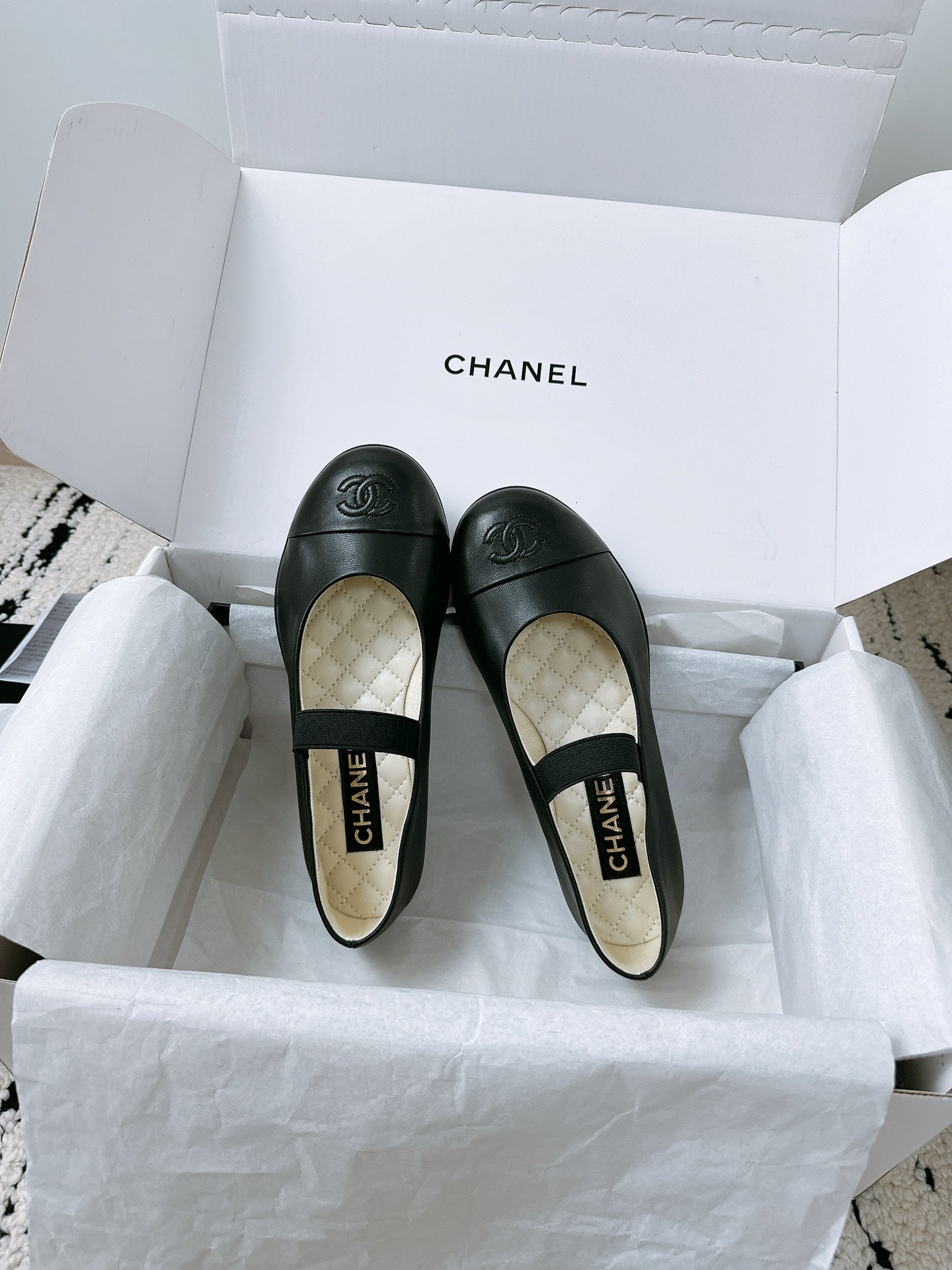 CC Mary Janes 15mm In Black Patent Leather 144720