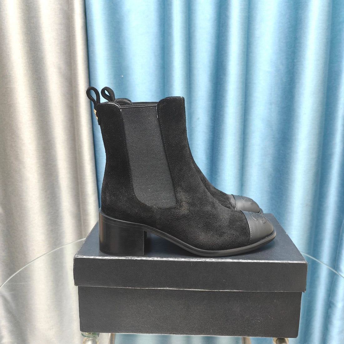 CC Chelsea Ankle Boots Black Suede