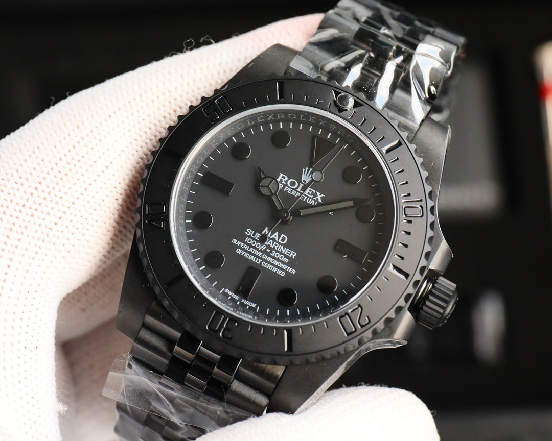 Rolex Blaken 40mm Black Dark Night