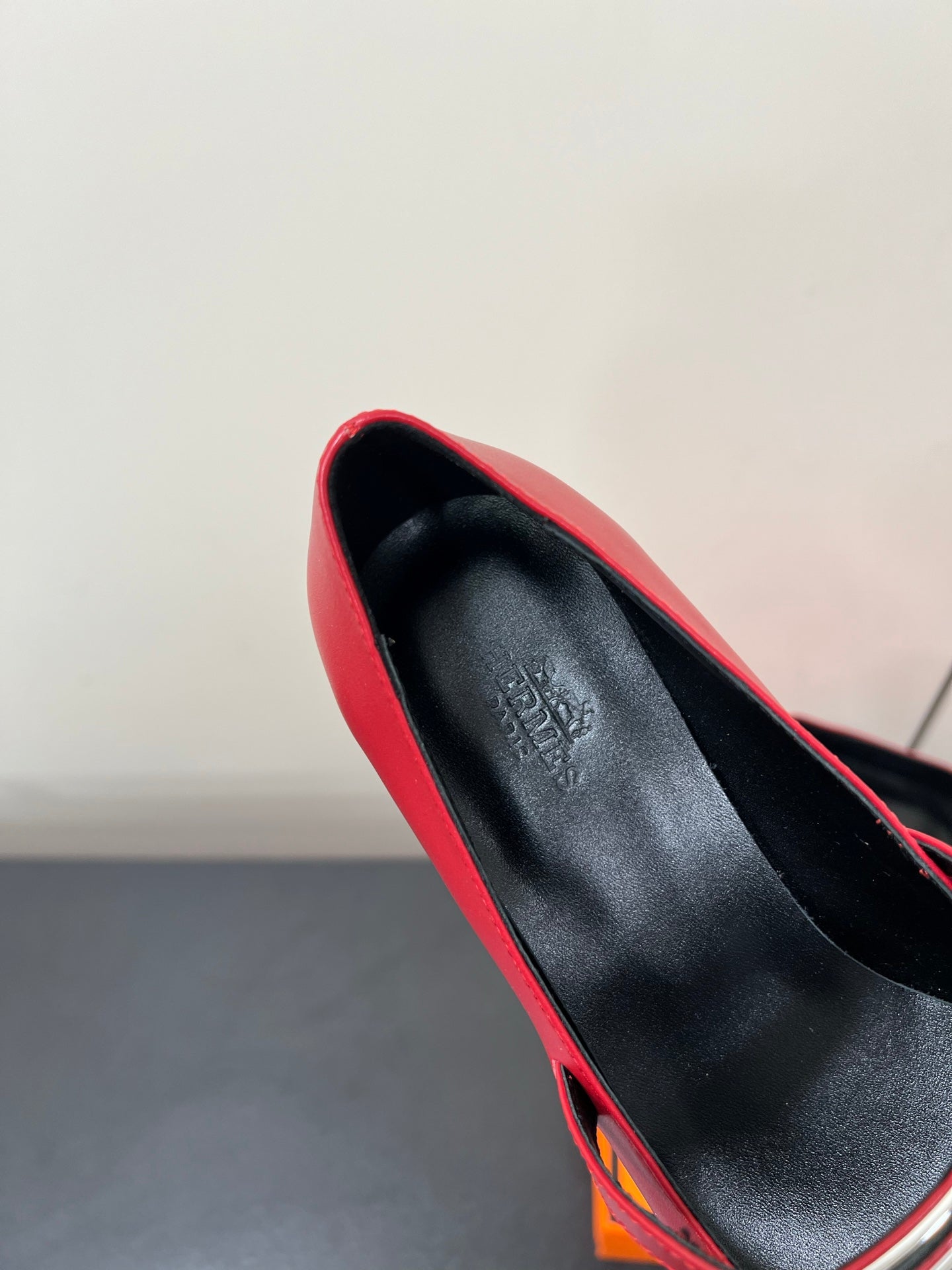 HM 25C Kiara 40 Pump Red Calfskin 210274