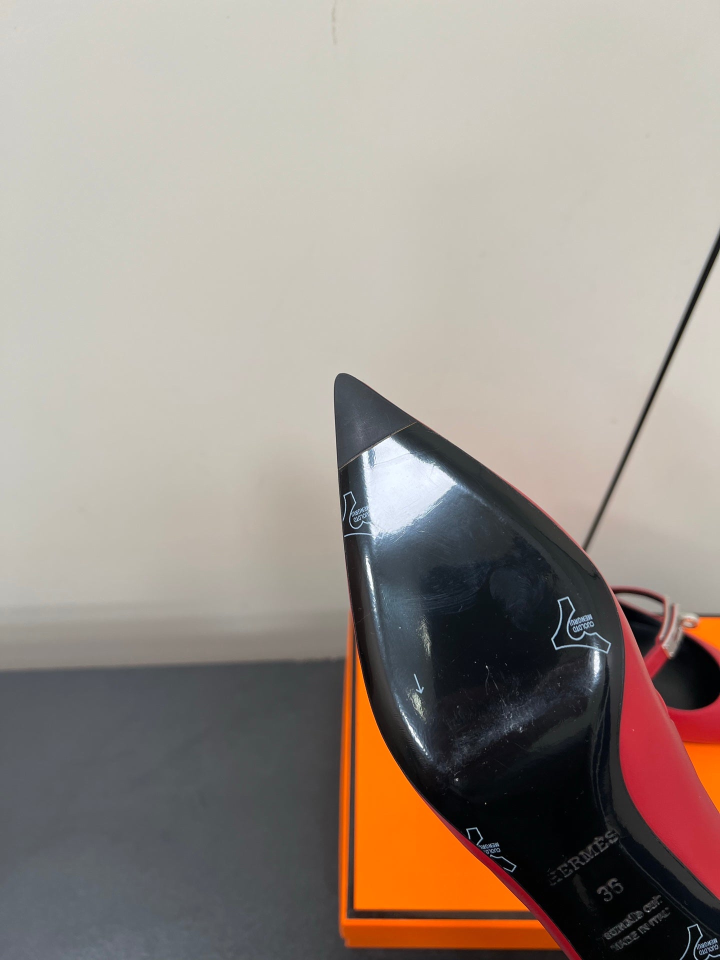 HM 25C Kiara 40 Pump Red Calfskin 210274