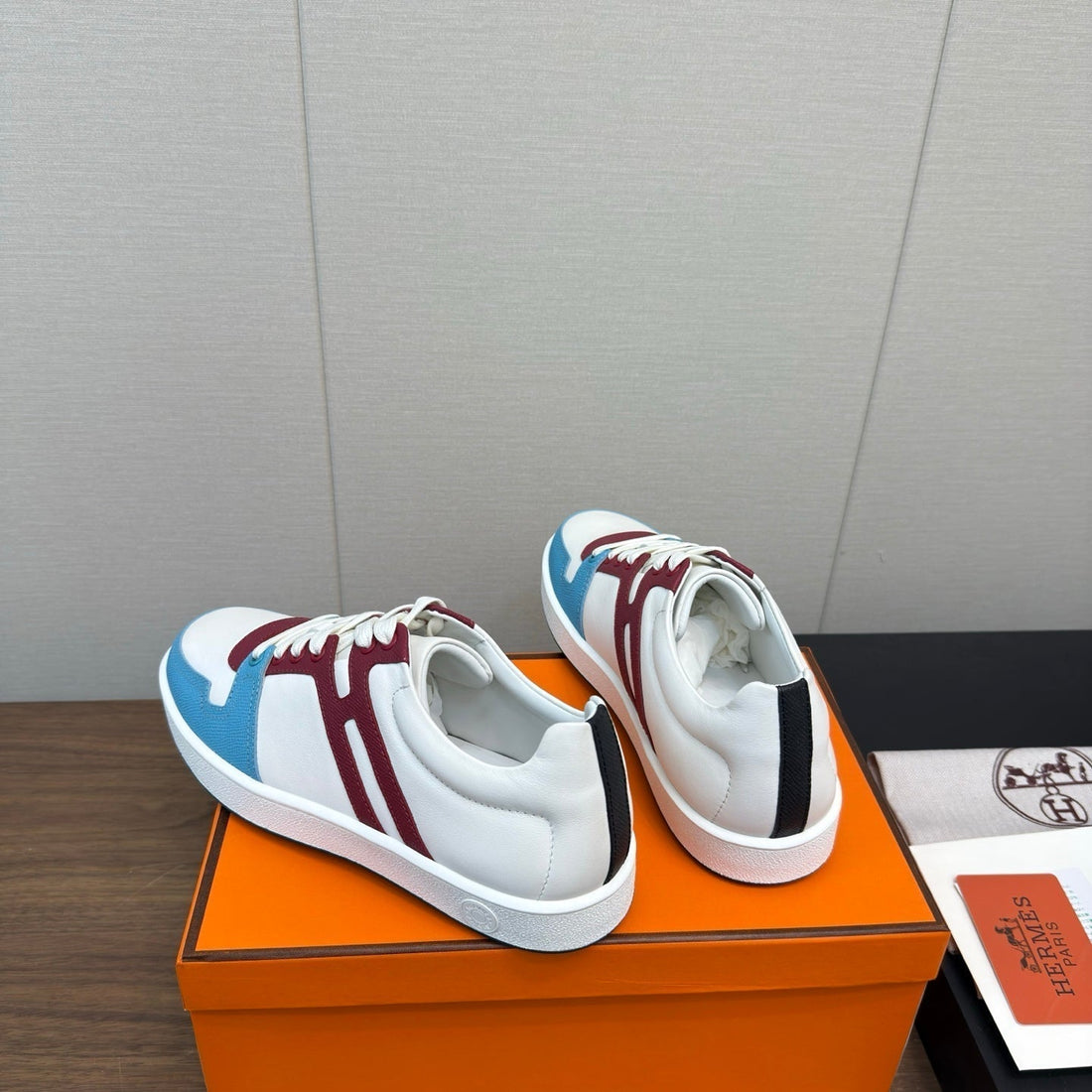 HM Join Sneaker White mix Multicolor Calfskin   213518