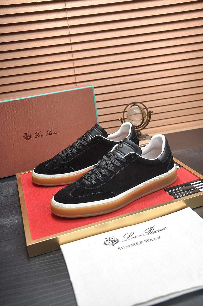 LP TENNIS WALK SNEAKERS BLACK CASHMERE