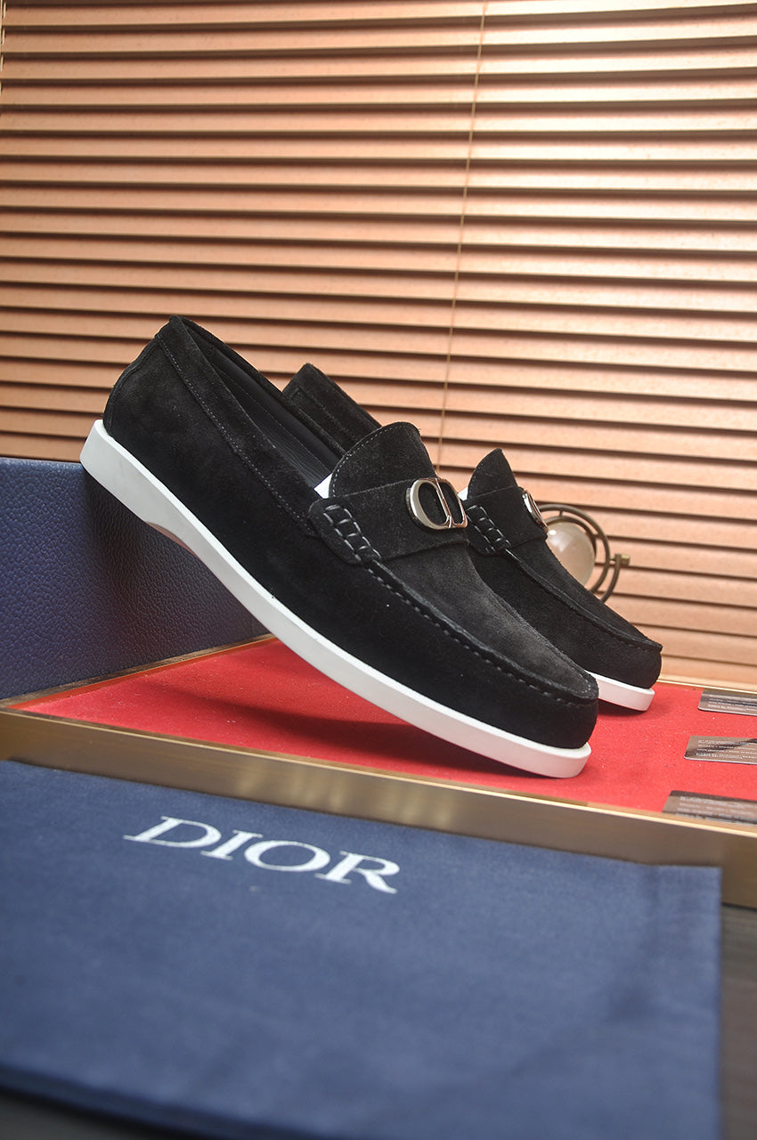 CD Loafer Black Suede 646306