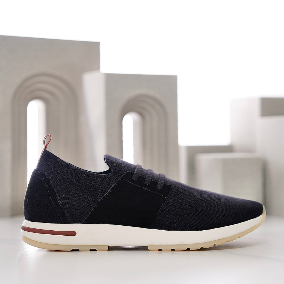 LP 360 TEXTILE FLEXY WALK SNEAKER BLACK WOOL