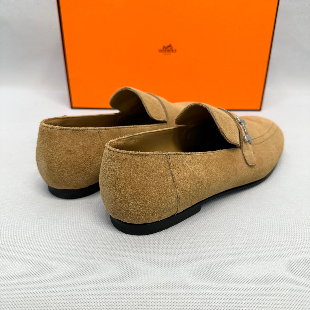 HM Men's Paris Loafer Goldenrod Suede 544633