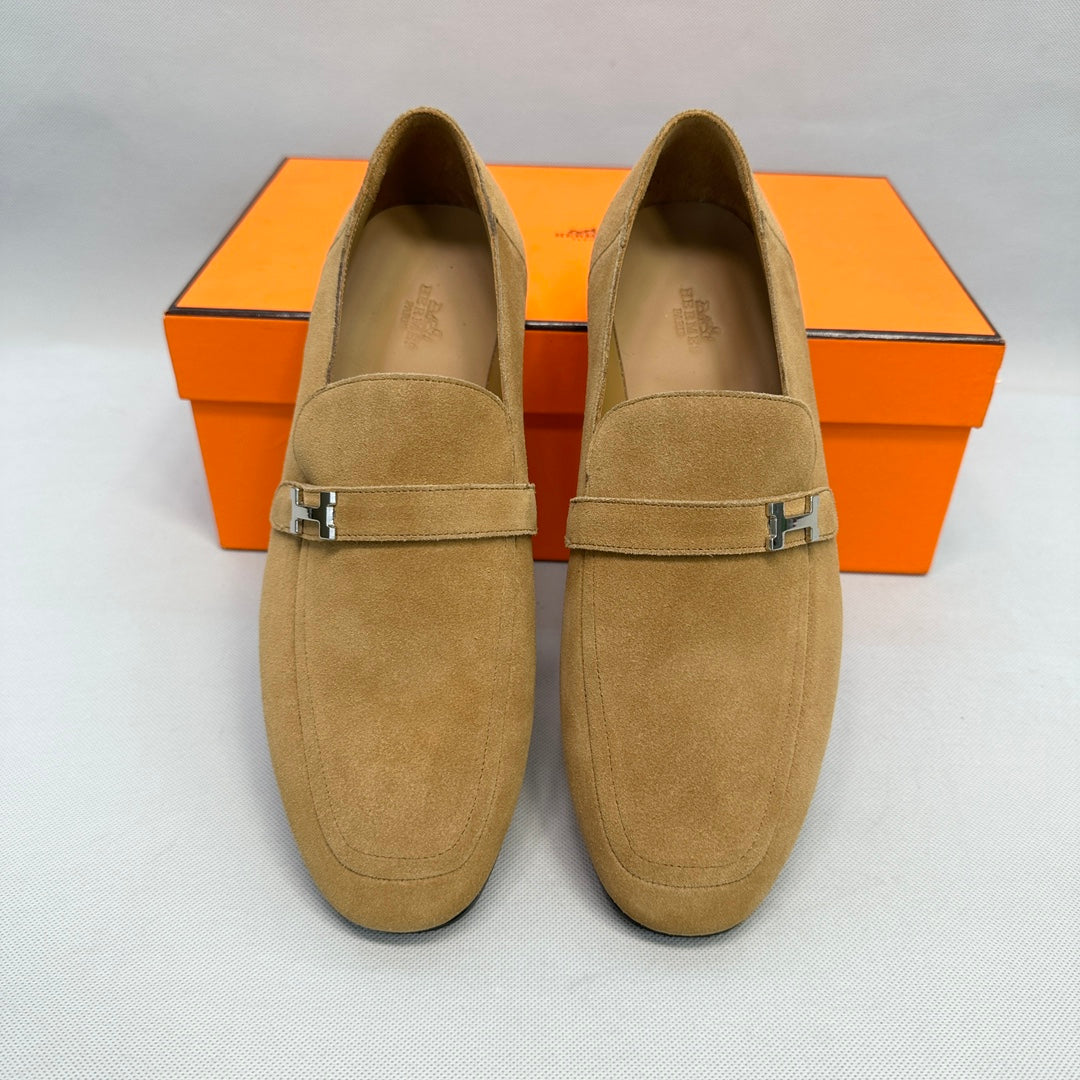 HM Men's Paris Loafer Goldenrod Suede 544633