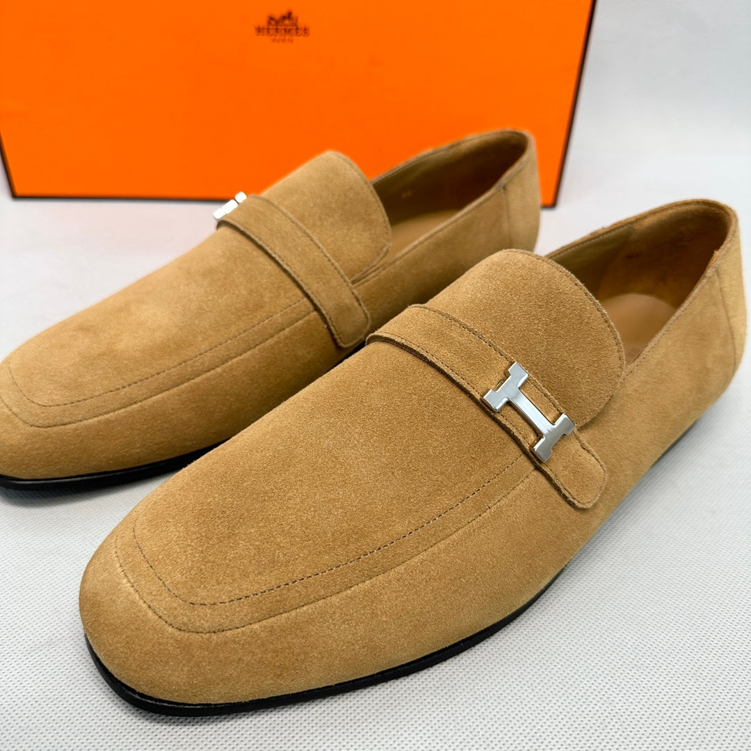 HM Men's Paris Loafer Goldenrod Suede 544633