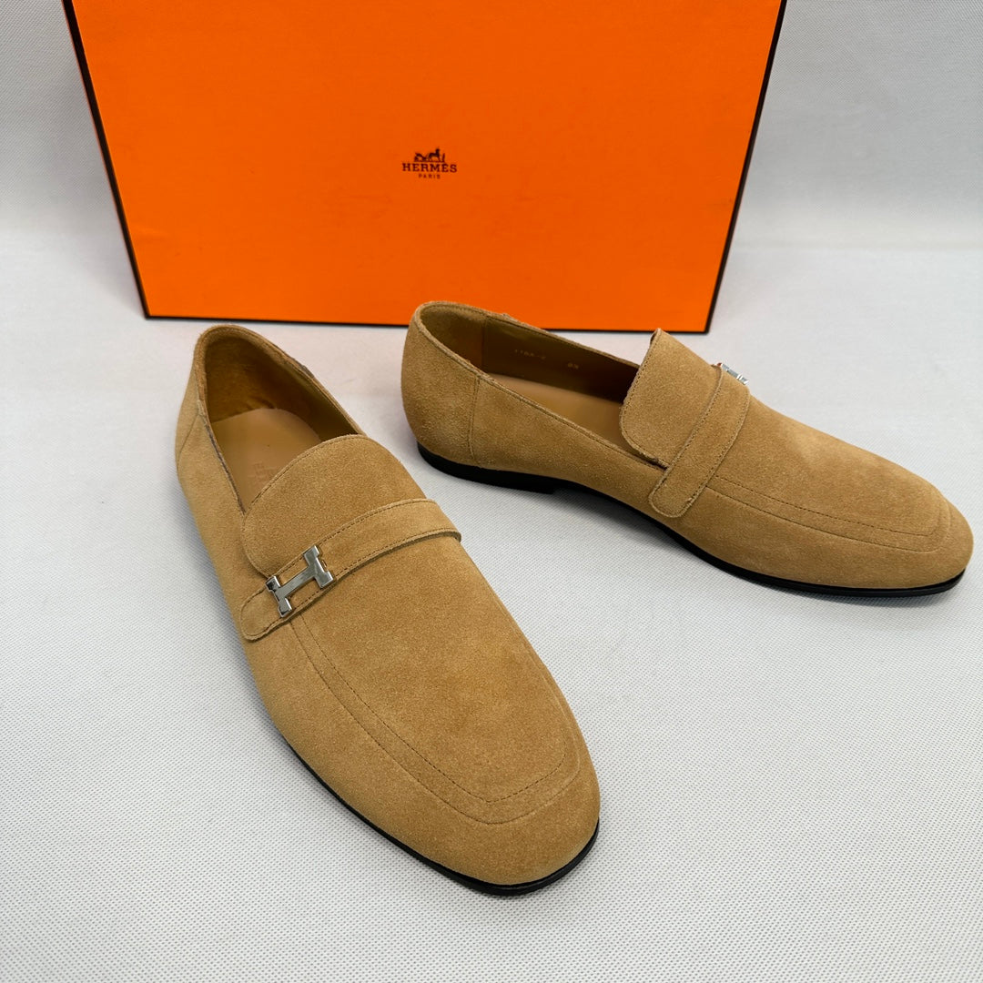 HM Men's Paris Loafer Goldenrod Suede 544633