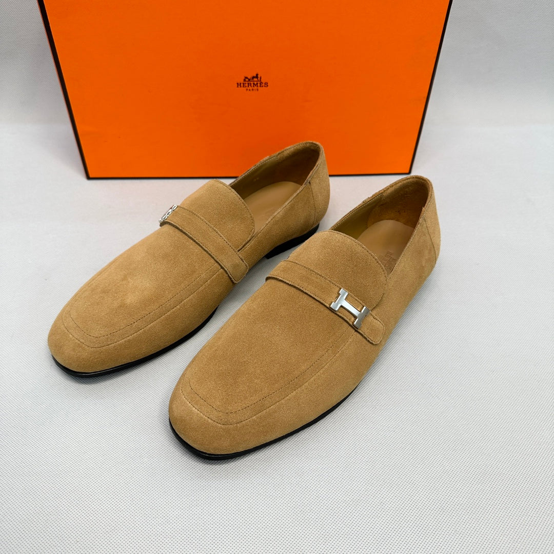 HM Men's Paris Loafer Goldenrod Suede 544633