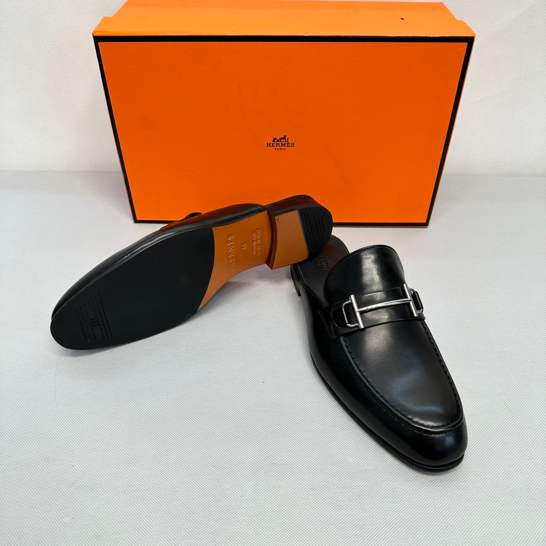 HM Men's Hot Mule Black Calfskin 640284