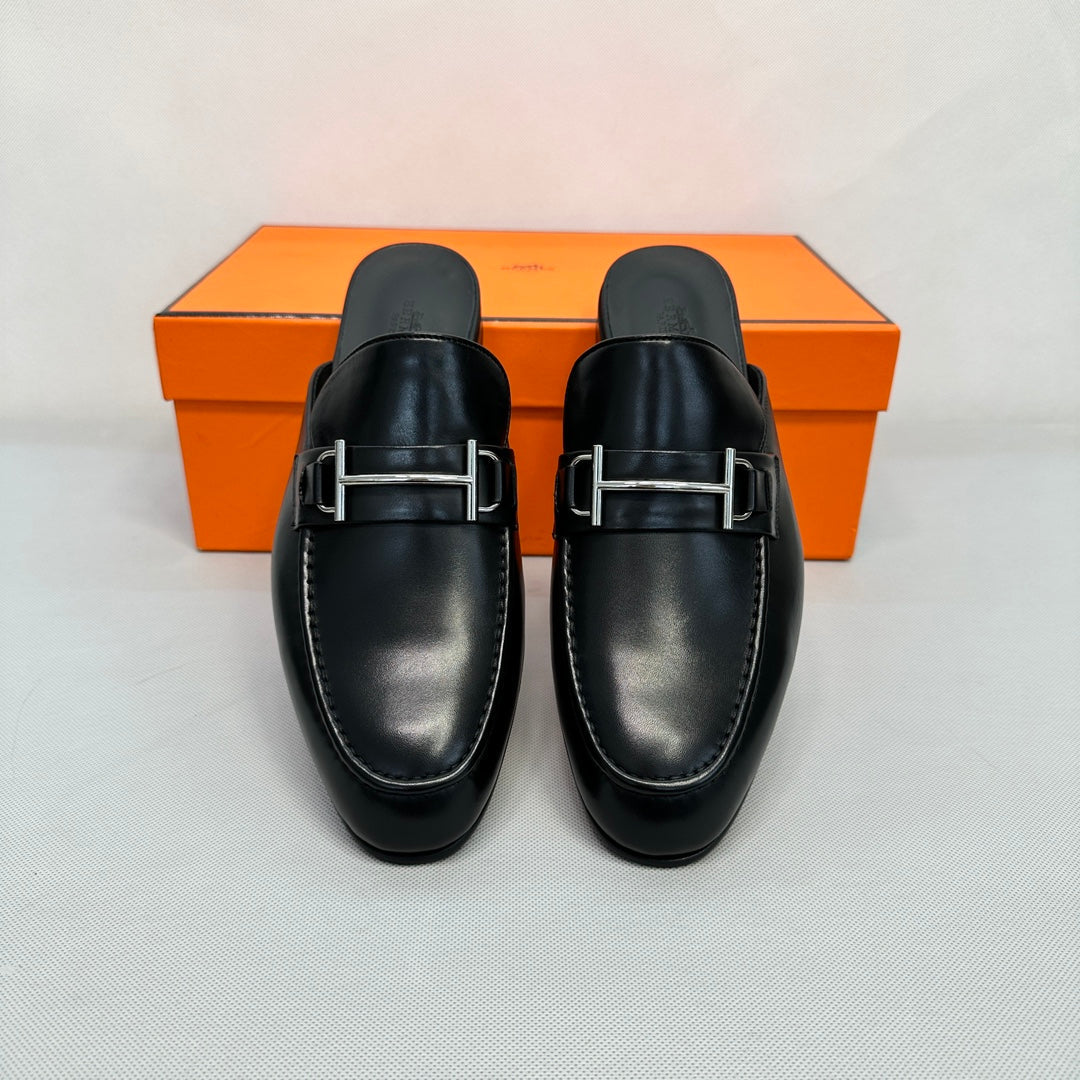 HM Men's Hot Mule Black Calfskin 640284