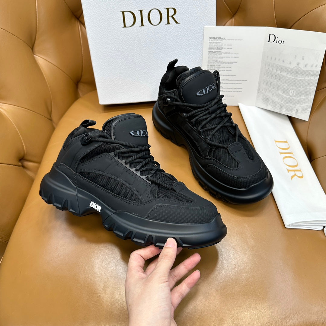 CD x Levis Hamilton Sneaker Black Mesh Cowhide 590944